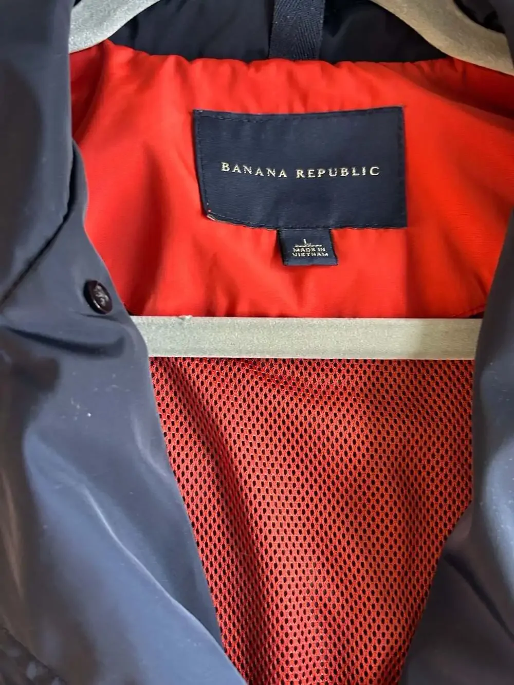Banana Republic navy nylon